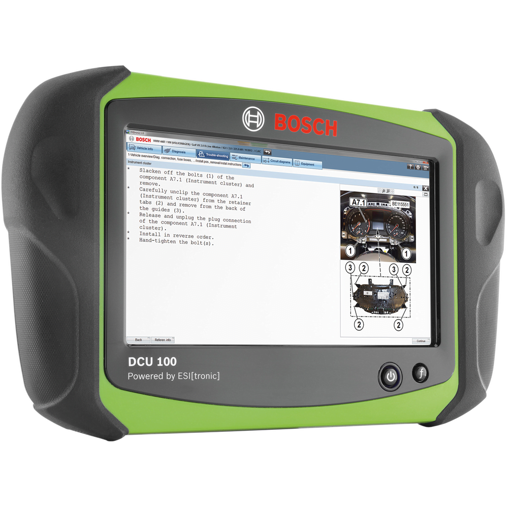 Bosch Diagnostic DCU 100 (Diagnostic Control Unit) Tablet: 0 684 400 122-0